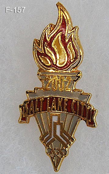 2002盐湖城冬奥会纪念徽章