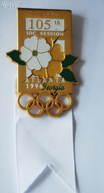 IOC 105th Session Badge, Atlanta 1996