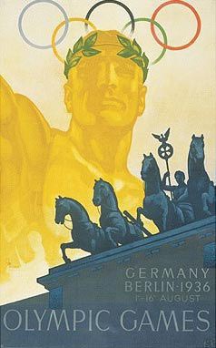 1936德国柏林第十一届奥运会海报