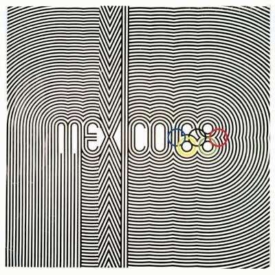 1968墨西哥城第十九届奥运会海报