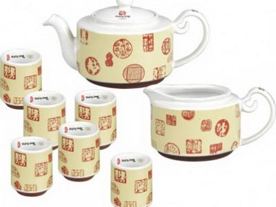 Elegant. China Tea Series (Chinese seal) 