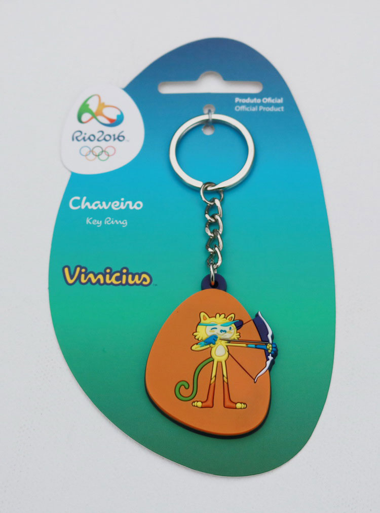 2016里约奥运会吉祥物钥匙链（射箭）