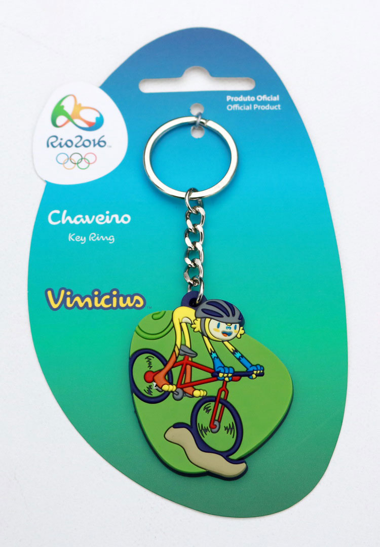 2016里约奥运会吉祥物钥匙链（自行车）